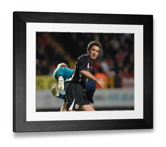 Framed Print : Bristol City vs. Charlton Athletic: A Football Rivalry - Season 08-09