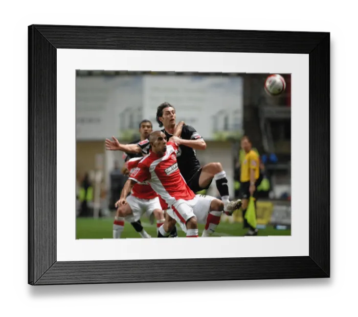 Framed Print : Bristol City vs. Charlton Athletic: A Football Rivalry - Season 08-09