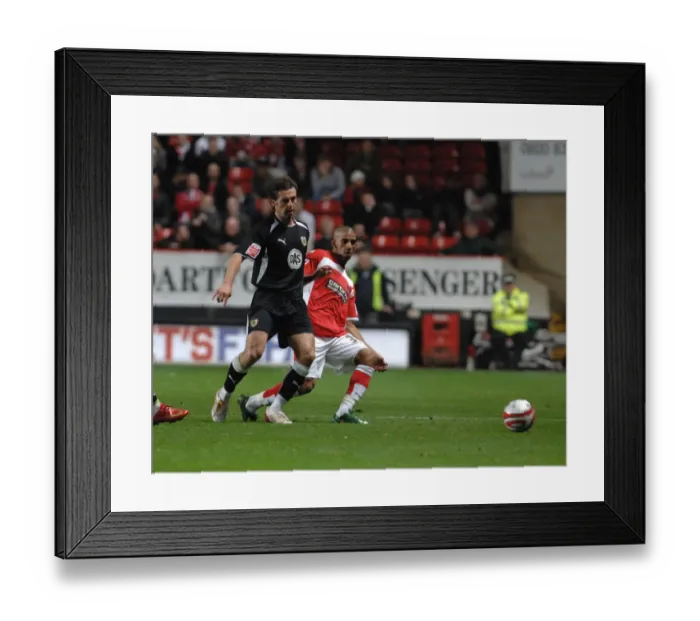 Framed Print : Bristol City vs. Charlton Athletic: A Football Rivalry - Season 08-09