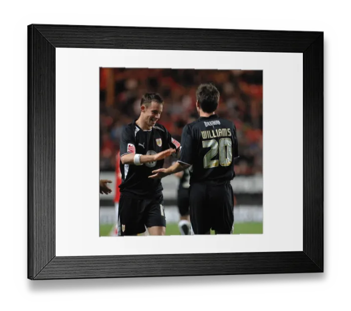 Framed Print : Bristol City vs. Charlton Athletic: A Football Rivalry - Season 08-09 Framed Print : Bristol City vs. Charlton Athletic: A Football Rivalry - Season 08-09