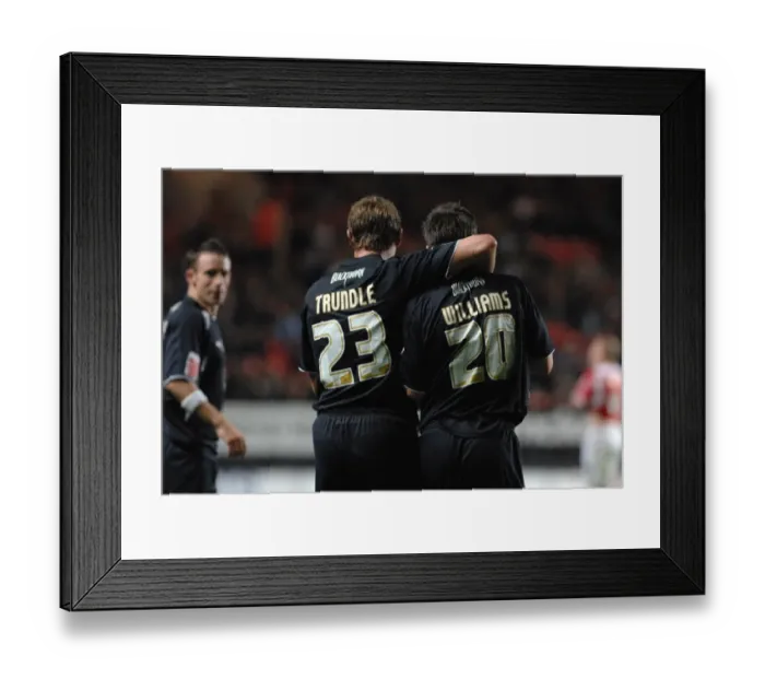 Framed Print : Bristol City vs. Charlton Athletic: A Football Rivalry - Season 08-09