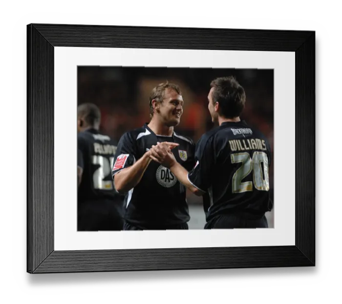 Framed Print : Bristol City vs. Charlton Athletic: A Football Rivalry - Season 08-09