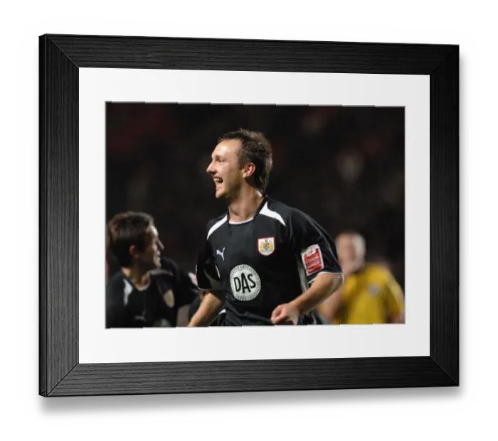 Framed Print : Gavin Williams celebrates Framed Print : Gavin Williams celebrates