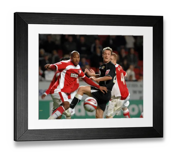 Framed Print : Bristol City vs. Charlton Athletic: A Football Rivalry - Season 08-09