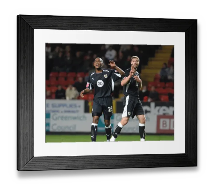 Framed Print : Bristol City vs. Charlton Athletic: A Football Rivalry - Season 08-09