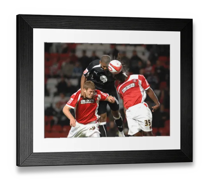 Framed Print : Bristol City vs. Charlton Athletic: A Football Rivalry - Season 08-09