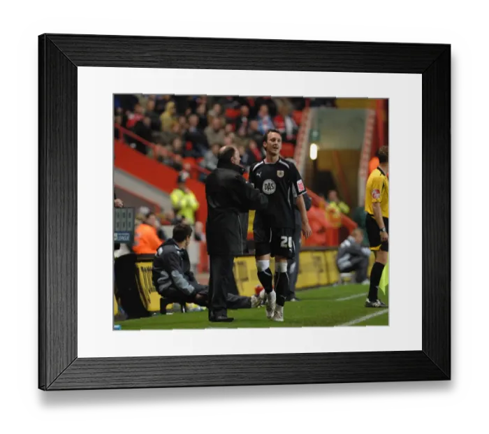 Framed Print : Bristol City vs. Charlton Athletic: A Football Rivalry - Season 08-09