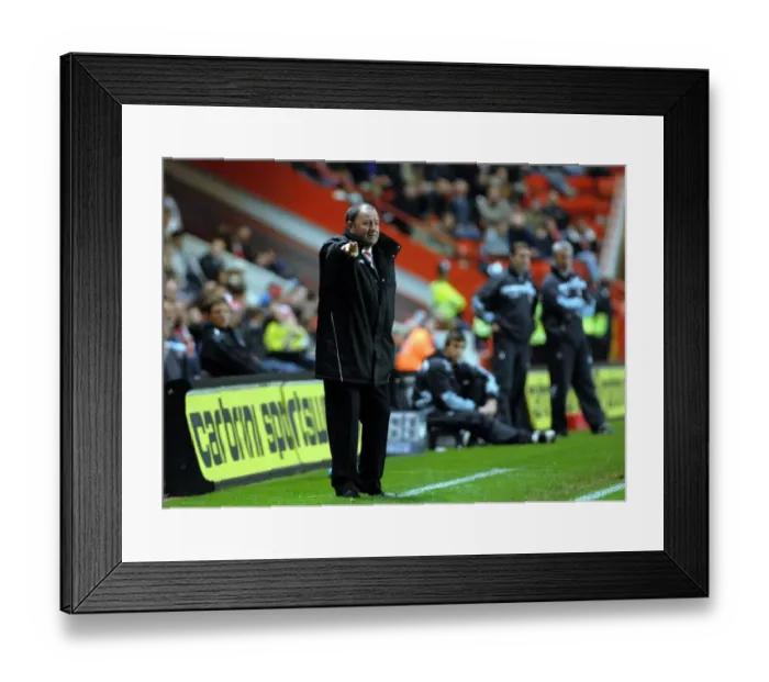 Framed Print : Bristol City First Team: Season 08-09: Charlton Athletic V Bristol City