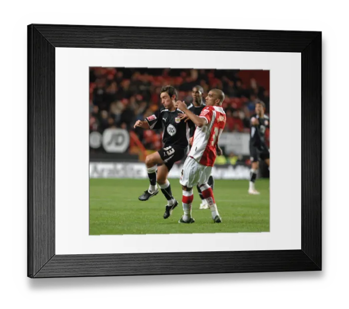 Framed Print : Bristol City vs. Charlton Athletic: A Football Rivalry - Season 08-09 Framed Print : Bristol City vs. Charlton Athletic: A Football Rivalry - Season 08-09