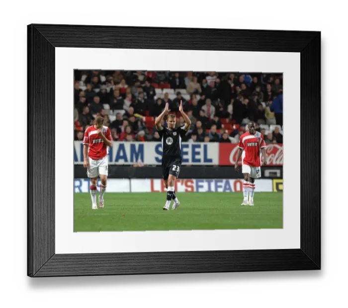 Framed Print : Bristol City First Team: Season 08-09: Charlton Athletic V Bristol City