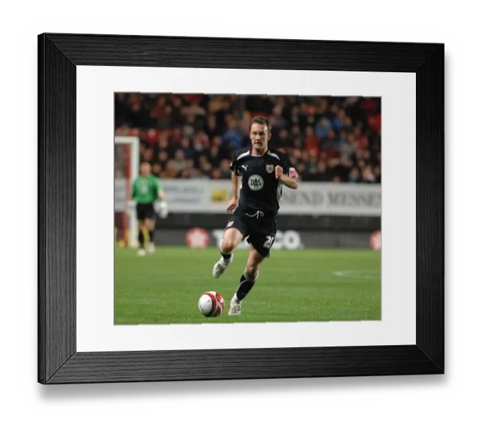 Framed Print : Bristol City vs. Charlton Athletic: A Football Rivalry - Season 08-09