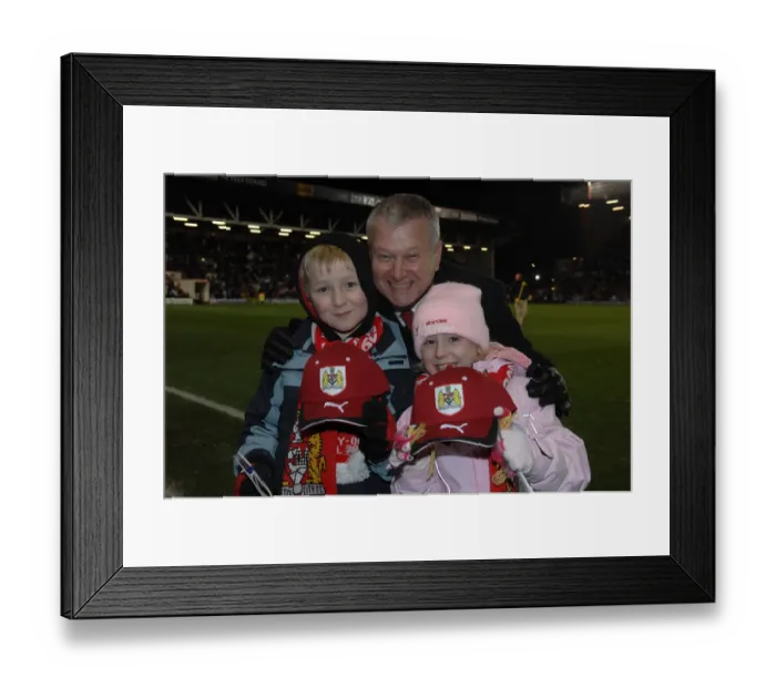Framed Print : Bristol City vs. Sheffield United: A Football Rivalry - Season 08-09