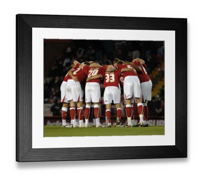 Framed Print : Bristol City vs. Sheffield United: A Football Rivalry - Season 08-09