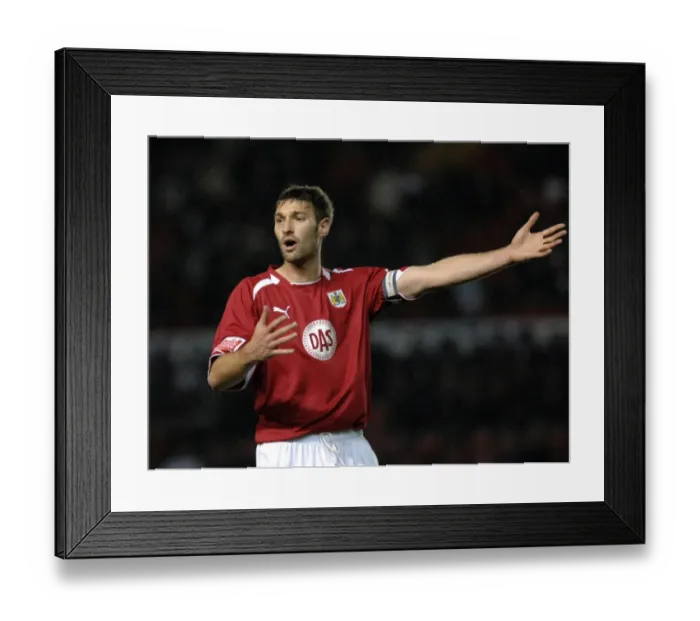 Framed Print : Bristol City vs Sheffield United: A Football Rivalry - Season 08-09