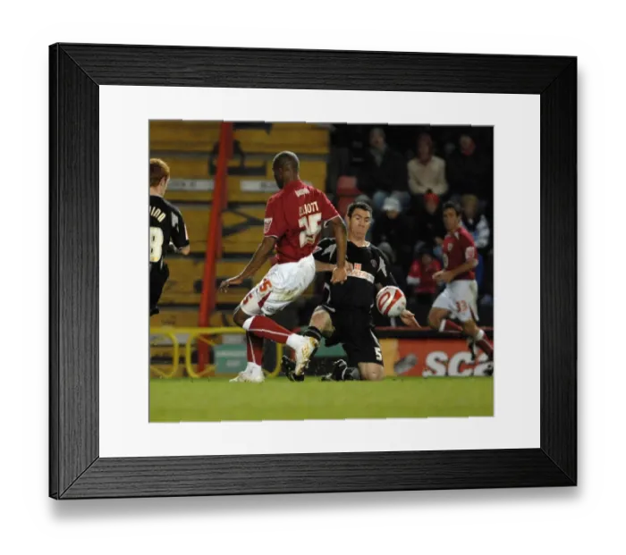 Framed Print : Bristol City vs Sheffield United: A Football Rivalry - Season 08-09