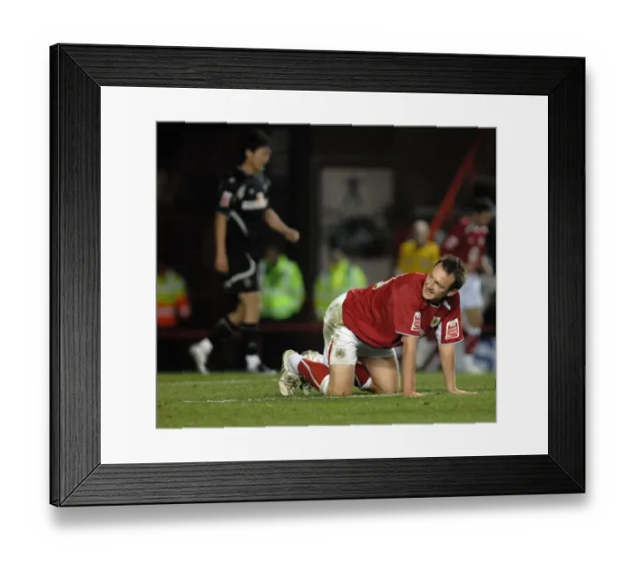 Framed Print : Bristol City vs Sheffield United: A Football Rivalry - Season 08-09