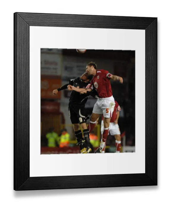 Framed Print : Bristol City vs Sheffield United: A Football Rivalry - Season 08-09