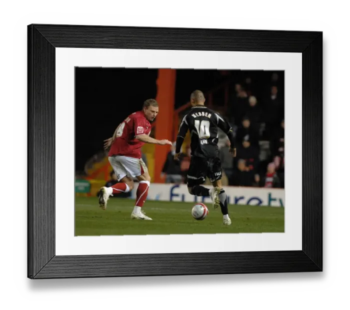 Framed Print : Clash of the Championship Contenders: Bristol City vs Sheffield United (08-09) Framed Print : Clash of the Championship Contenders: Bristol City vs Sheffield United (08-09)