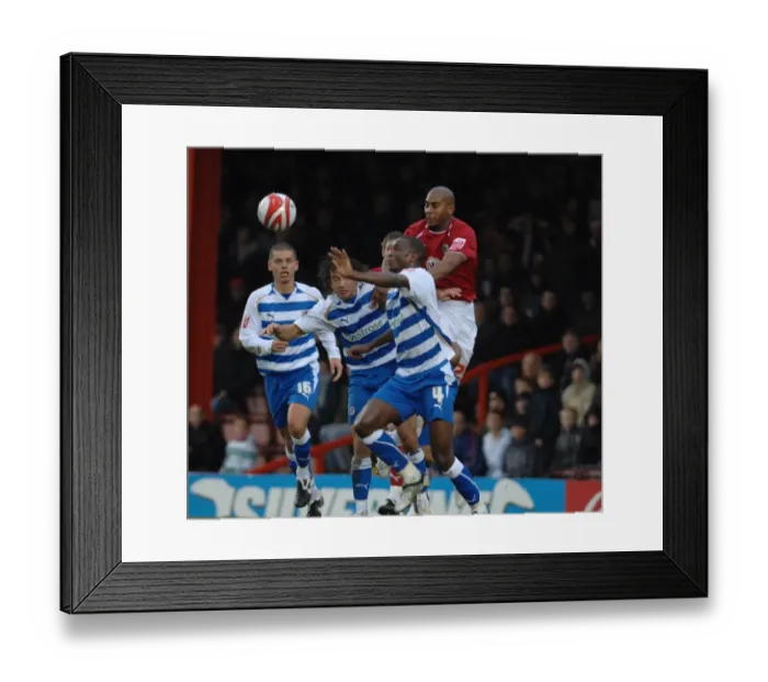 Framed Print : Clash of Football Powers: Bristol City vs. Reading, 08-09 Season Framed Print : Clash of Football Powers: Bristol City vs. Reading, 08-09 Season