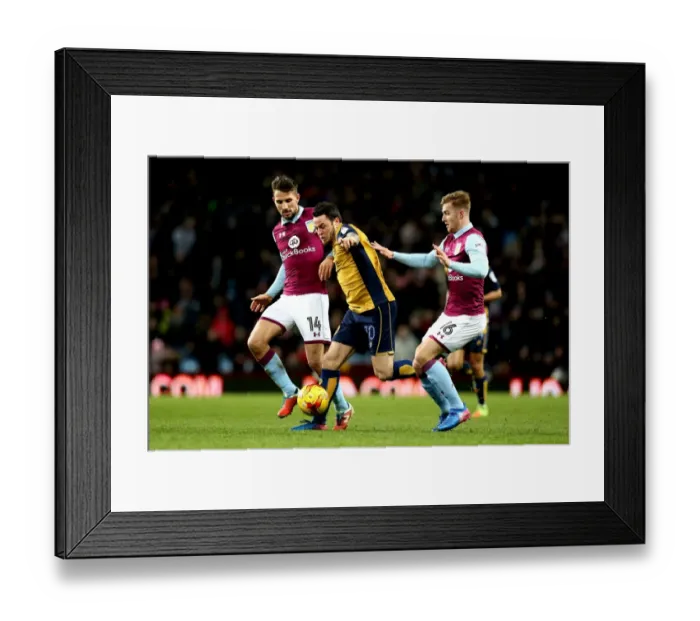 Framed Print : Bristol City's Lee Tomlin Scores Past Aston Villa's Bree and Hourihane - Sky Bet Championship, Villa Park, 2017 Framed Print : Bristol City's Lee Tomlin Scores Past Aston Villa's Bree and Hourihane - Sky Bet Championship, Villa Park, 2017