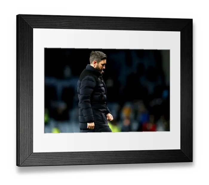 Framed Print : Lee Johnson's Disappointment: Aston Villa Outshines Bristol City at Villa Park (February 28, 2017) Framed Print : Lee Johnson's Disappointment: Aston Villa Outshines Bristol City at Villa Park (February 28, 2017)