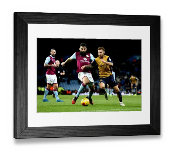 Framed Print : Matty Taylor Dashes Past Mile Jedinak: Aston Villa vs. Bristol City, Sky Bet Championship (February 2017) Framed Print : Matty Taylor Dashes Past Mile Jedinak: Aston Villa vs. Bristol City, Sky Bet Championship (February 2017)