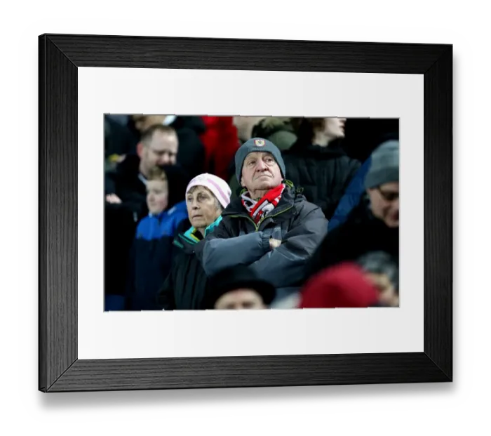 Framed Print : Sea of Passion: Aston Villa vs. Bristol City - Sky Bet Championship (2017) - Fans in Full Emotion at Villa Park Framed Print : Sea of Passion: Aston Villa vs. Bristol City - Sky Bet Championship (2017) - Fans in Full Emotion at Villa Park