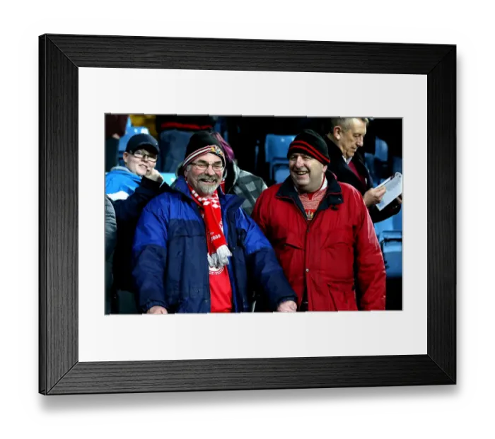 Framed Print : Sea of Passion: Bristol City Fans at Villa Park, 2017 (Sky Bet Championship Match) Framed Print : Sea of Passion: Bristol City Fans at Villa Park, 2017 (Sky Bet Championship Match)