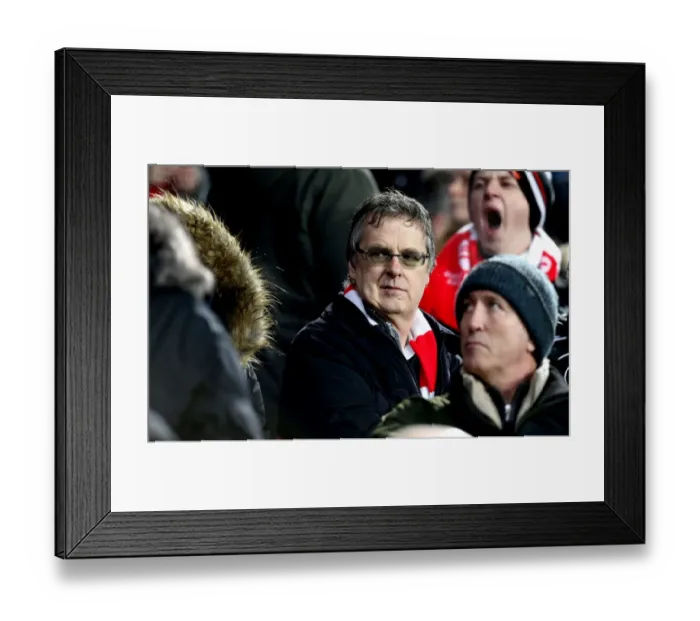 Framed Print : Bristol City Fans at Aston Villa's Villa Park during Sky Bet Championship Match, 2017 Framed Print : Bristol City Fans at Aston Villa's Villa Park during Sky Bet Championship Match, 2017