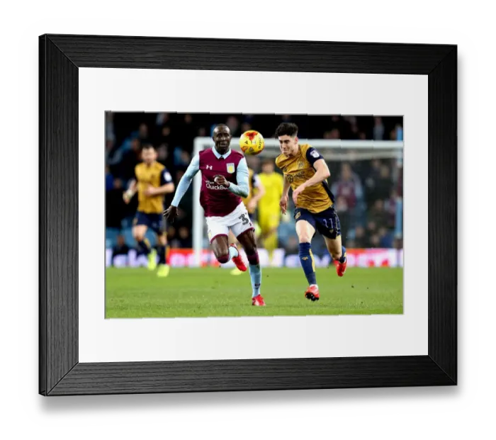 Framed Print : Bristol City's Callum O'Dowda Outshines Albert Adomah: Astonishing Moment at Villa Park