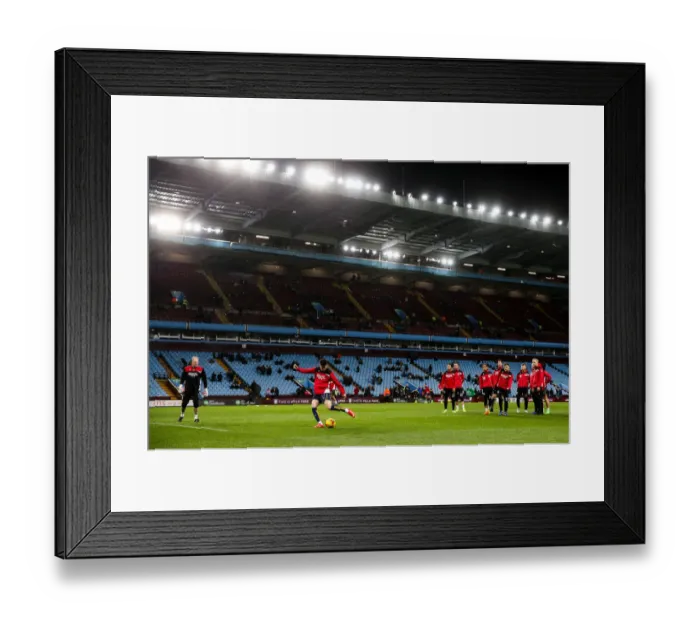 Framed Print : Bristol City's Callum O'Dowda Warming Up Ahead of Aston Villa Clash, Villa Park, 2017 Framed Print : Bristol City's Callum O'Dowda Warming Up Ahead of Aston Villa Clash, Villa Park, 2017