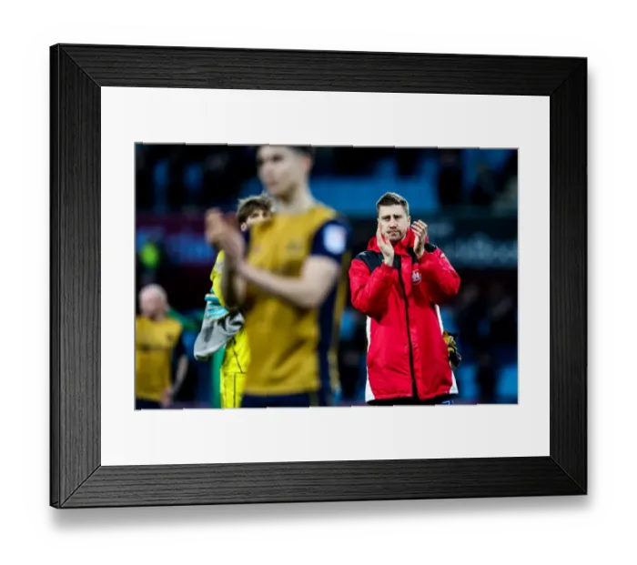 Framed Print : Bristol City's Jens Hegeler Shows Appreciation to Fans After 2-0 Defeat by Aston Villa Framed Print : Bristol City's Jens Hegeler Shows Appreciation to Fans After 2-0 Defeat by Aston Villa