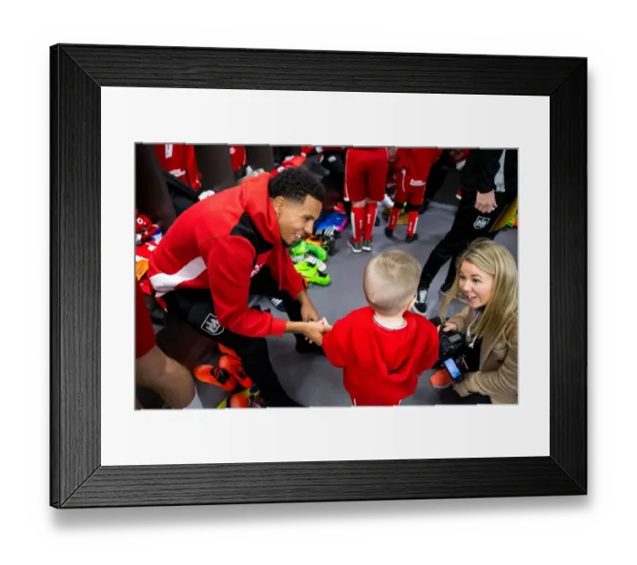 Framed Print : Mascots and Players Unite in the Dressing Room: Bristol City vs Burton Albion, Sky Bet EFL Championship (04 / 03 / 2017) Framed Print : Mascots and Players Unite in the Dressing Room: Bristol City vs Burton Albion, Sky Bet EFL Championship (04 / 03 / 2017)
