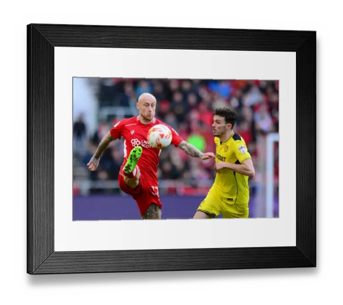 Framed Print : David Cotterill in Control: Bristol City vs Burton Albion, Sky Bet Championship (04.03.17) Framed Print : David Cotterill in Control: Bristol City vs Burton Albion, Sky Bet Championship (04.03.17)