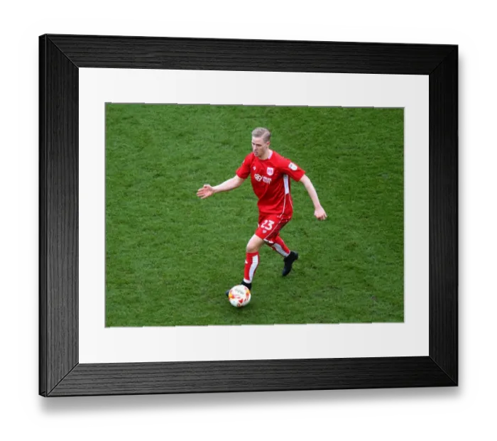 Framed Print : Hordur Magnusson in Action: Bristol City vs Burton Albion, Sky Bet Championship, 2017 Framed Print : Hordur Magnusson in Action: Bristol City vs Burton Albion, Sky Bet Championship, 2017