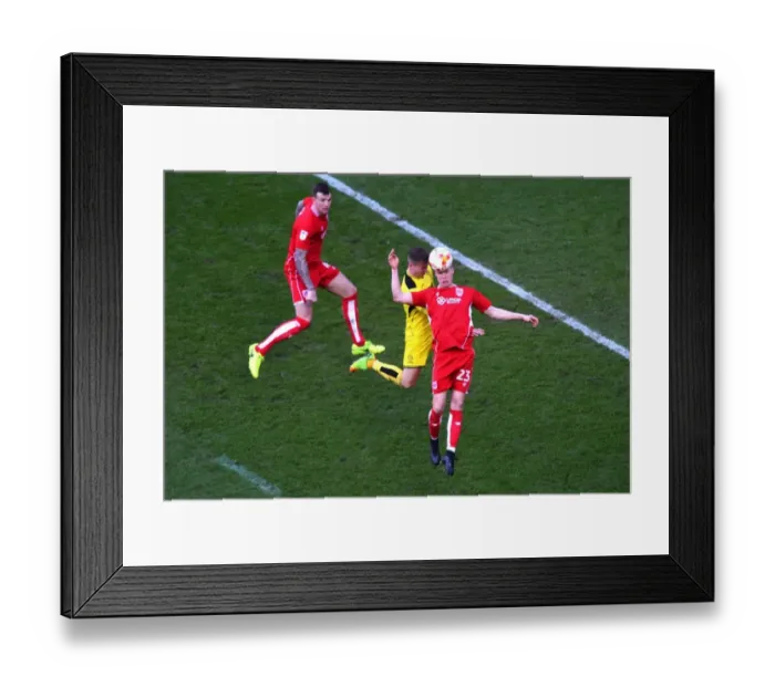 Framed Print : Bristol City's Hordur Magnusson Heads the Ball vs Burton Albion, Sky Bet Championship (04 / 03 / 2017) Framed Print : Bristol City's Hordur Magnusson Heads the Ball vs Burton Albion, Sky Bet Championship (04 / 03 / 2017)