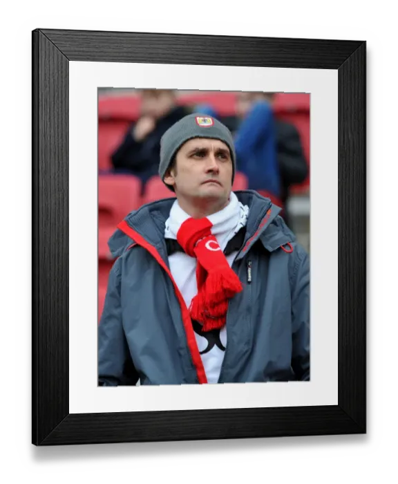 Framed Print : Bristol City vs Burton Albion: Crowds Pack Ashton Gate for Sky Bet Championship Match, 04 / 03 / 2017