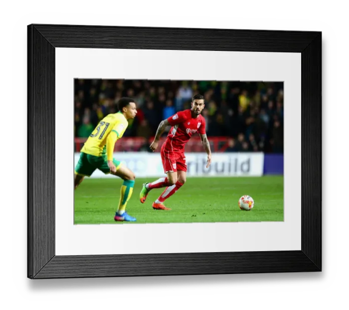 Framed Print : Marlon Pack in Action: Bristol City vs. Norwich City, Sky Bet Championship, Ashton Gate Framed Print : Marlon Pack in Action: Bristol City vs. Norwich City, Sky Bet Championship, Ashton Gate