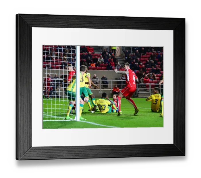 Framed Print : Bailey Wright Scores the Winning Goal: Bristol City vs. Norwich City, 07-03-2017 Framed Print : Bailey Wright Scores the Winning Goal: Bristol City vs. Norwich City, 07-03-2017