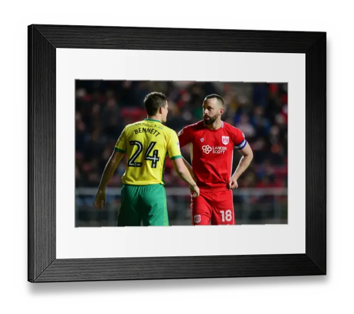 Framed Print : Aaron Wilbraham in Action: Bristol City vs Norwich City, Sky Bet Championship, Ashton Gate, March 7, 2017 Framed Print : Aaron Wilbraham in Action: Bristol City vs Norwich City, Sky Bet Championship, Ashton Gate, March 7, 2017