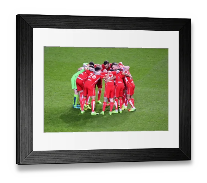 Framed Print : Bristol City Players Unite Before Facing Norwich City - Sky Bet Championship Clash at Ashton Gate Framed Print : Bristol City Players Unite Before Facing Norwich City - Sky Bet Championship Clash at Ashton Gate
