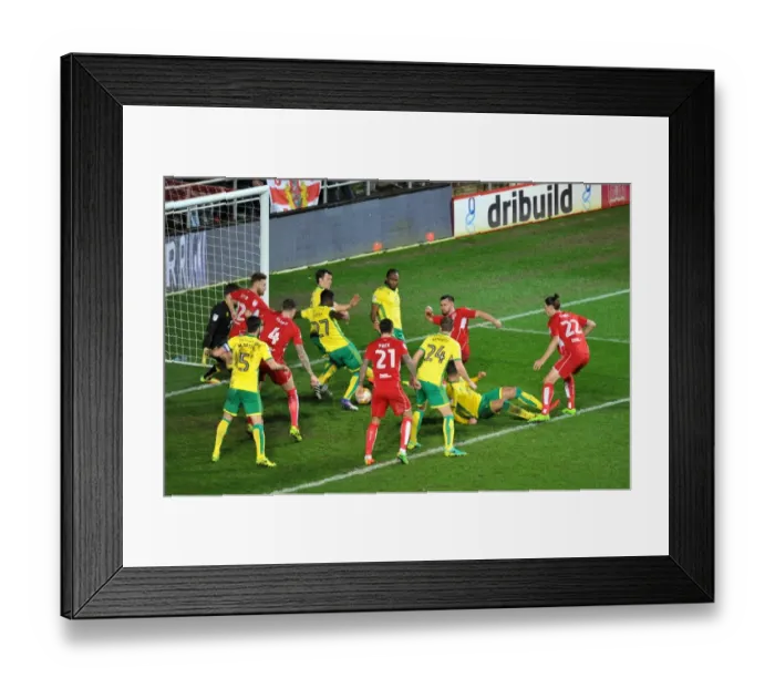 Framed Print : Bristol City's Bailey Wright Scores Equalizer Against Norwich City - Sky Bet Championship (07 / 03 / 2017) Framed Print : Bristol City's Bailey Wright Scores Equalizer Against Norwich City - Sky Bet Championship (07 / 03 / 2017)