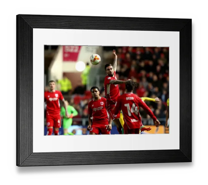 Framed Print : Marlon Pack Wins a Header: Bristol City vs. Norwich City, Sky Bet Championship (07 / 03 / 2017) Framed Print : Marlon Pack Wins a Header: Bristol City vs. Norwich City, Sky Bet Championship (07 / 03 / 2017)