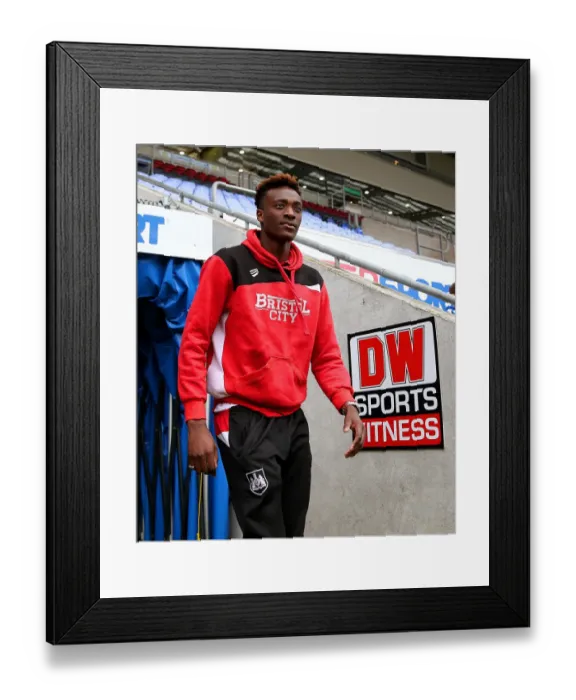 Framed Print : Tammy Abraham's Debut: Wigan Athletic vs. Bristol City, Sky Bet Championship (11 March 2017)
