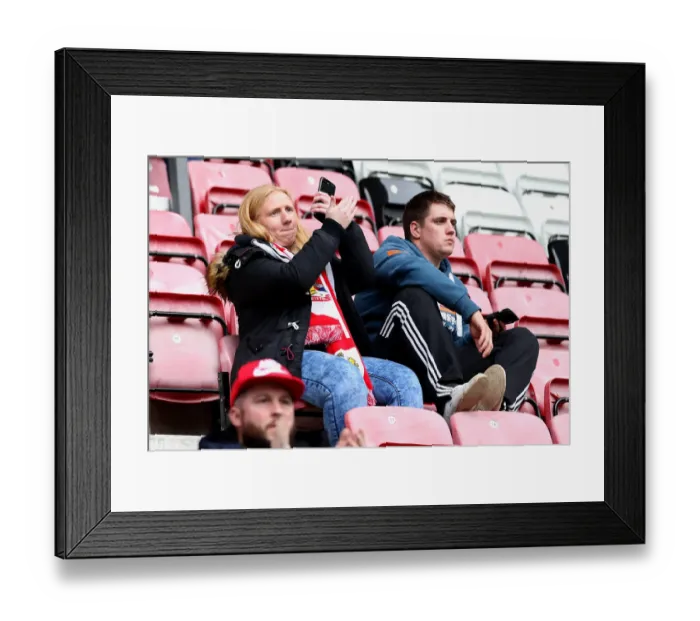 Framed Print : Bristol City fans - Mandatory by-line: Matt McNulty / JMP - 11 / 03 / 2017 - FOOTBALL - DW Stadium - Wigan Framed Print : Bristol City fans - Mandatory by-line: Matt McNulty / JMP - 11 / 03 / 2017 - FOOTBALL - DW Stadium - Wigan