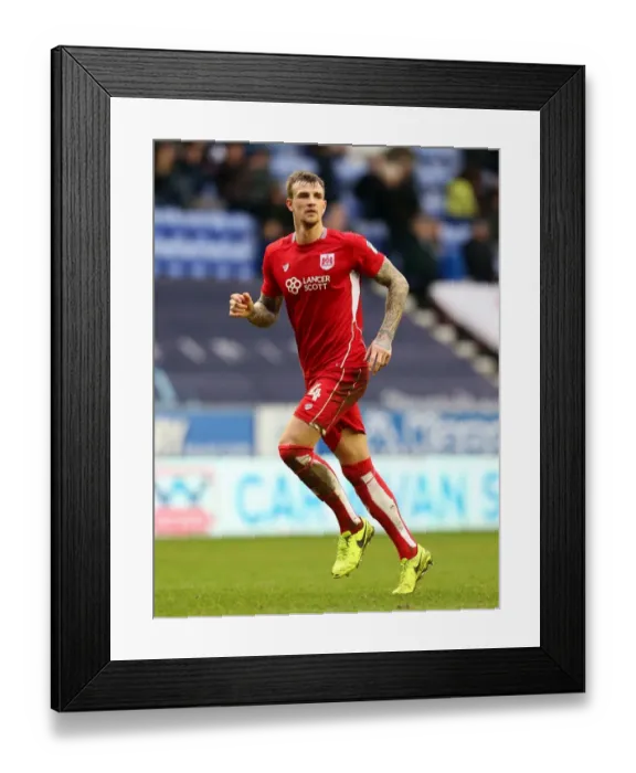 Framed Print : Aden Flint of Bristol City in Action at Wigan Athletic, Sky Bet Championship (11 March 2017) Framed Print : Aden Flint of Bristol City in Action at Wigan Athletic, Sky Bet Championship (11 March 2017)