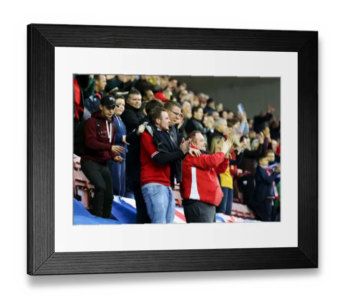Framed Print : Bristol City Fans Unwavering Passion at Wigan Athletic vs. Bristol City, Sky Bet Championship (11 March 2017) Framed Print : Bristol City Fans Unwavering Passion at Wigan Athletic vs. Bristol City, Sky Bet Championship (11 March 2017)