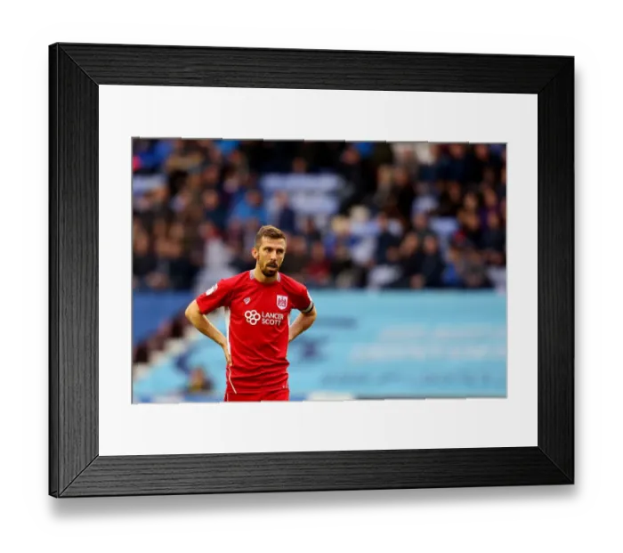 Framed Print : Gary O'Neil Leads Bristol City Charge Against Wigan Athletic, Sky Bet Championship 2017 Framed Print : Gary O'Neil Leads Bristol City Charge Against Wigan Athletic, Sky Bet Championship 2017