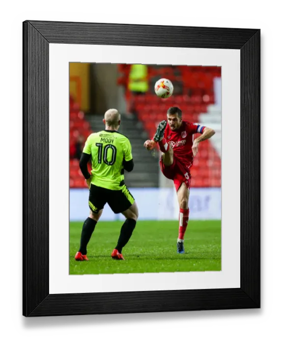 Framed Print : Gary O'Neil vs. Aaron Mooy: Championship Showdown - A Clash of Midfield Titans Framed Print : Gary O'Neil vs. Aaron Mooy: Championship Showdown - A Clash of Midfield Titans