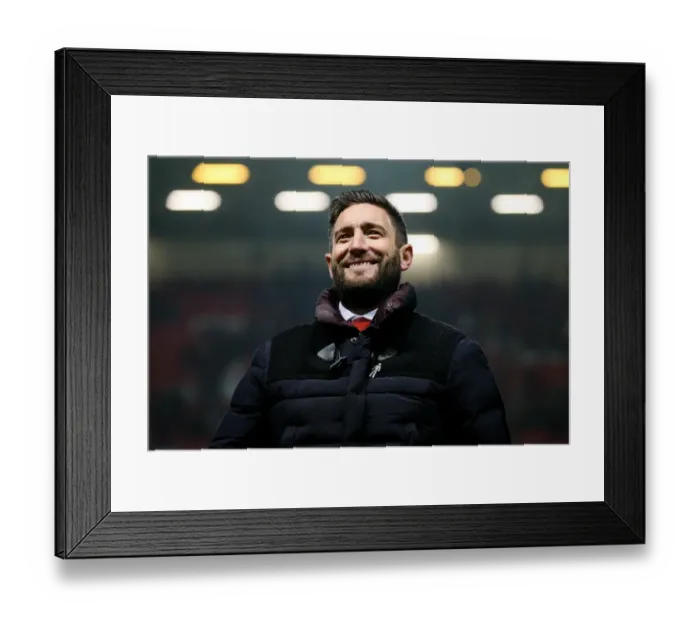 Framed Print : Bristol City's 4-0 Victory: Lee Johnson Leads Team Out of the Relegation Zone